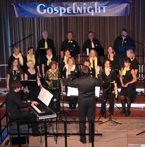 Gospelchor Königsbrunn an der Gospelnight 2014